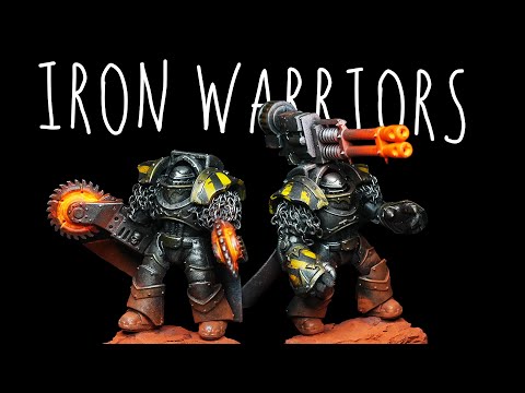 Kitbashing and Painting Iron Warrior Terminators!