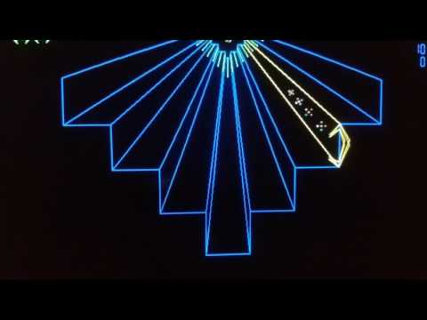 Famous Arashi video game on vintage Quadra 650