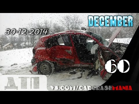 Подборка Аварий и ДТП от 30.12.2014 Декабрь 2014 (#60) / Car crash compilation December 2014
