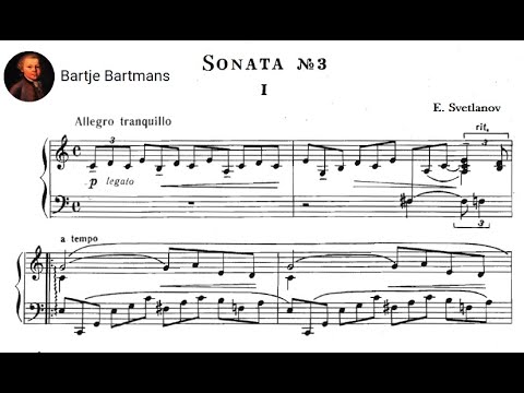Evgeny Svetlanov - Piano Sonata No. 3 (1953)