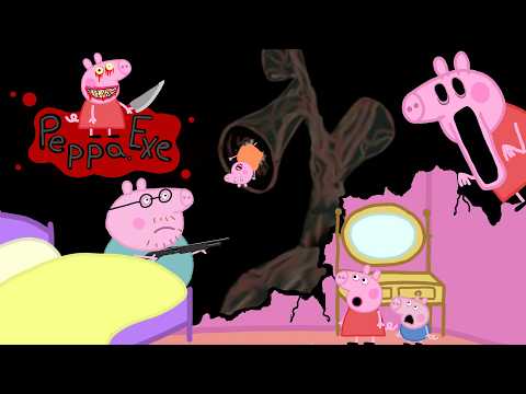 Peppa EXE Tales Episode 5:  Siren Head - Horror Parody ( Not for Kids )
