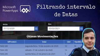 Power Apps: como filtrar valores entre duas datas?