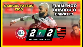 Unin La Calera 2 x 2 Flamengo  11/05/2021 Melhores Momentos Libertadores