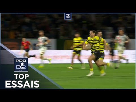 TOP Essais de la J25 – PRO D2 – Saison 2023-2024