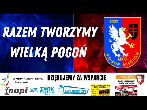 Miejski Klub Sportowy Pogoń Miechów 🆚 Trzy Korony Żarnowiec PIERWSZY LOT DRONEM