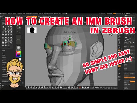 HOW TO CREATE A INSERT MESH BRUSH IN ZBRUSH