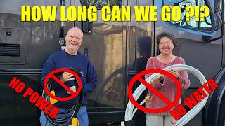 How Long Can We Survive in Our RV With NO Power or Water?