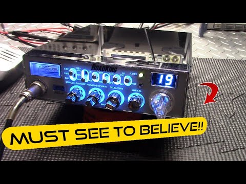 AD203 Stinger amp in a Roadking CB Radio (Cobra 29)