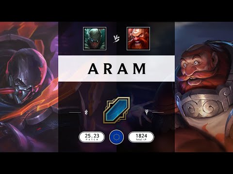 ARAM Match: Pyke vs Gragas - EUW server Patch 25.23