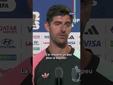 Courtois regrette sa sortie contre l'Espagne #FIFAWorldCupOnYT #CoupeduMonde