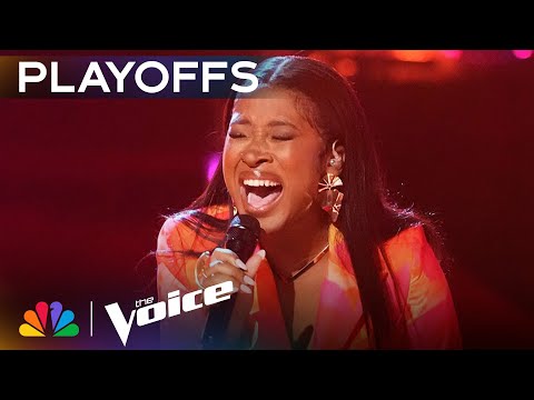 Kaiya Hamilton Is Showstopping on Sting's "If You Love Somebody Set Them Free" | The Voice Playoffs