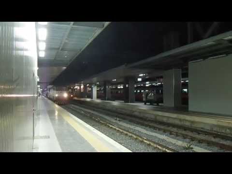 E656.289 + E656.018 in partenza con l' ICN 1955 Roma Termini - Siracusa/Palermo Centrale