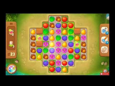 Gardenscapes Level 30 NO BOOSTERS - A S GAMING ✔