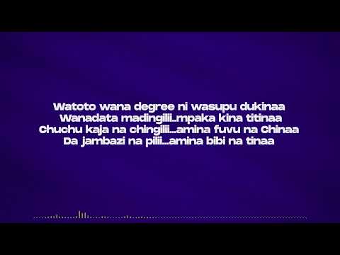 CHINGILI  Fidovato ft Dully sykes  (video lyrics)