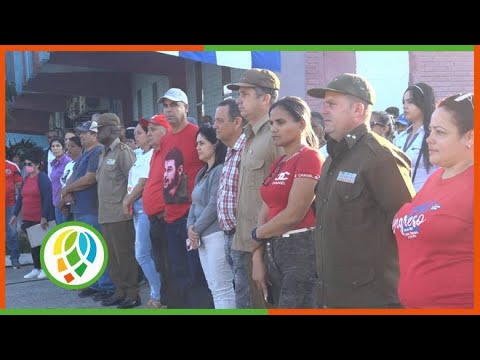 Ratifica pueblo de Sandino su acompañamiento a los retos y compromisos de Cuba en el 2024