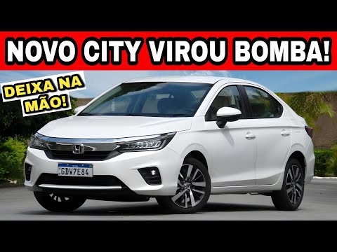 NOVO HONDA CITY CONDENADO NO BRASIL? PROBLEMAS SÉRIOS NO MOTOR LEVAM A CRER QUE VIROU BOMBA!...