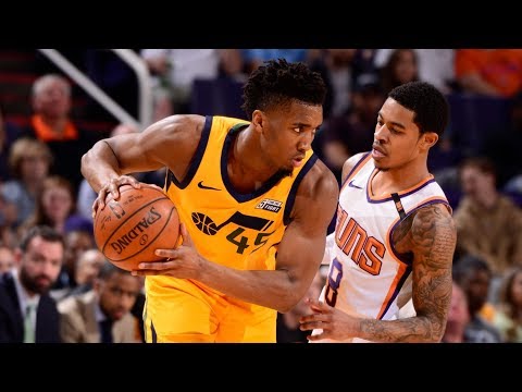 Rookie Donovan Mitchell 40 Points vs Suns! 2017-18 Season