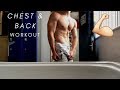 15 YEAR OLD BODYBUILDER | MOTIVATION | CHEST & BACK WORKOUT