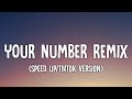 Ayo Jay - Your Number Remix (Speed Up/Lyrics) She just smile at me i don't really know what it means