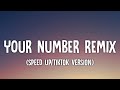 Ayo Jay Your Number Remix Speed Up Lyrics She Just Smile At Me I Don T Really Know What It Means