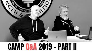 New Video: Camp Q&A 2019 Part II