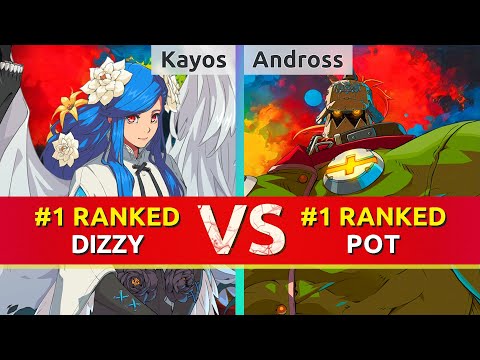 GGST ▰ Kayos (#1 Ranked Dizzy) vs Andross (#1 Ranked Potemkin). High Level Gameplay