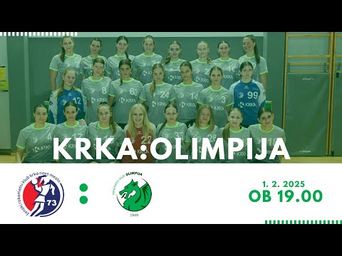 14.KROG - 1.B SRL - ŽENSKE (24/25): ŽRK KRKA NOVO MESTO : RK OLIMPIJA