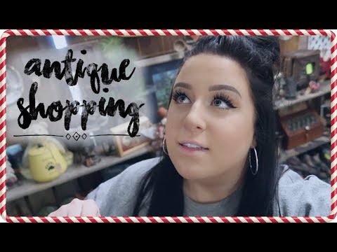 ANTIQUE SHOPPING!! Awesome Finds!! | Vlogmas Day #12
