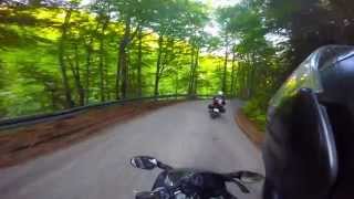Motorcycle trip to Montengro. 2. day - Golubac ( Serbia) to Budva (Montenegro)
