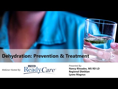 Dehydration Prevention and Treatment