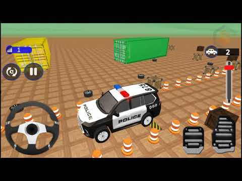 Classic Jeep Spooky Police Stunt Parking 3D By Epic Studio(Android Gameplay)