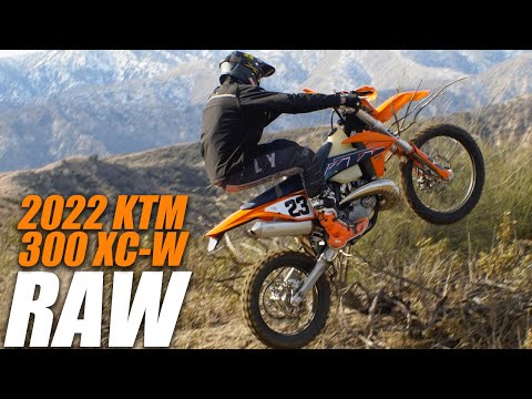 2022 KTM XC-W 300cc Two Stroke RAW - Dirt Bike Magazine