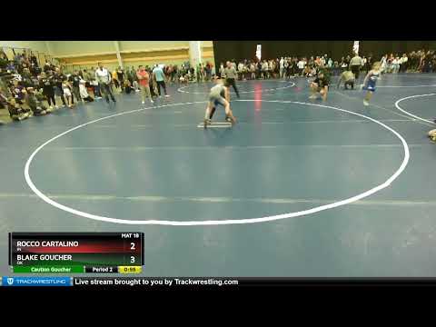 77 Lbs Champ. Round 1 - Blake Goucher, OK Vs Rocco Cartalino, IN C5cf