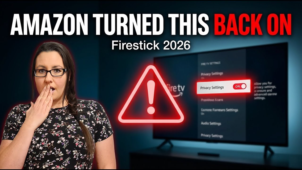 🚨 Firestick UPDATE WARNING 2026 – TURN THESE SETTINGS OFF NOW (Privacy Risk!) 😱