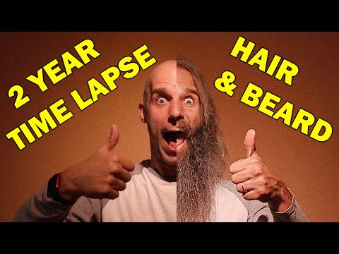 Time lapse Part 2: Hair & Beard Growth in 4k #timelapse #godofwar #breakingbad