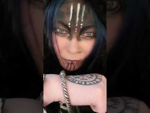 Viking inspired makeup...