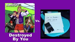 MxPx - Life in General 96 vs. 2.0 - Destroyed By You (Left-Right Separate Mix)