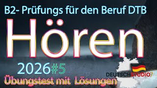 2026 l Hören B2 Prüfung l DTB l Übungstest mit Lösungen #5