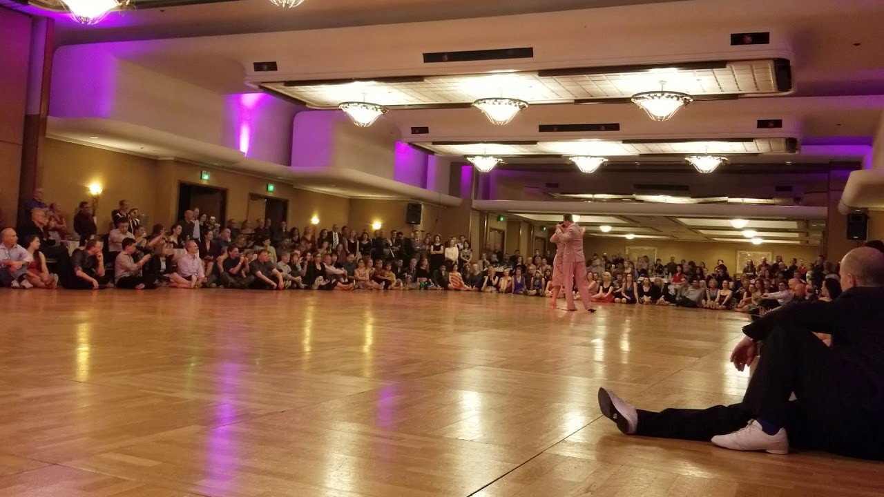 Murat Erdemsel and Michelle Lamb - performance (2 of 2) at ValenTango on February 22, 2019