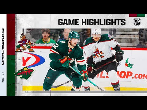 Coyotes @ Wild 11/30/21 | NHL Highlights