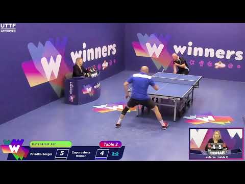 Winners League  31.07.21    Priadko Sergei - Zaporozhets Roman  15:30