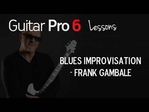 Frank Gambale Blues Improvisation