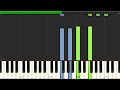William Bolcom - The Bustle In A House - Piano Backing Track Tutorials - Karaoke
