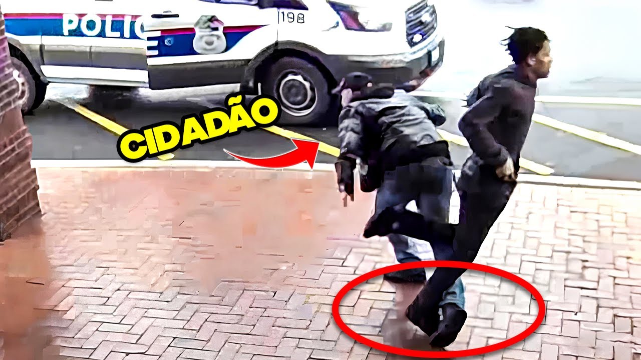 Cidadãos Que AJUDARAM Policiais a CAPTURAR Criminosos