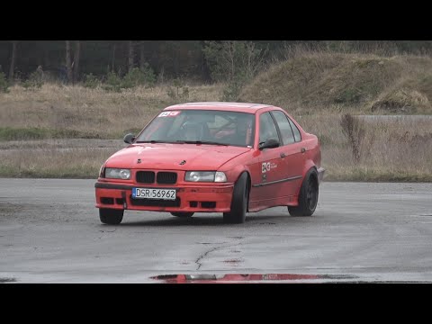 Borys Bajorski, BMW E36 - Szkolenie w ramach Rallysprint Challenge - Piła, 10.04.2021