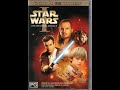 Opening And Closing To Star Wars Episode I The Phantom Menace Australian DVD 2001 Both Discs