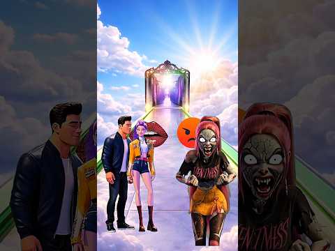 POV 😱✨ Rumi and Mira – Zombie Girl Becomes a Queen!