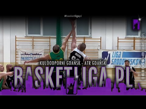 Kuloodporni Gdańsk - ATR Gdańsk w play-offach 2BL PRO BasketLiga.pl | MVP meczu Łukasz Szopiński