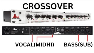 Video thumbnail for Dbx 234xs Crossover Sound system - Bass and Vocal by Jess Analysis TV