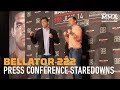 Bellator 222 Press Conference Staredowns - MMA Fighting